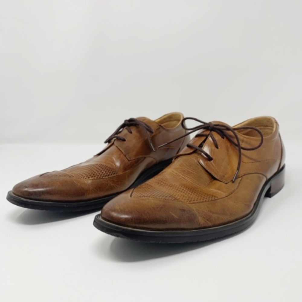 Osvaldo Pericoli Italian Leather Derby Dress Shoe